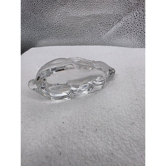 Princess House Clear Glass Rabbit Figurine 4 Inches Long - Picture 5 of 7